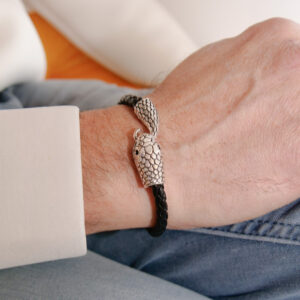 Bracelet serpent pour homme